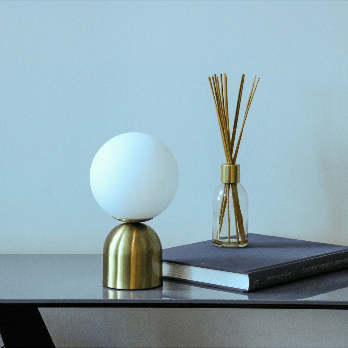 Modern Nordic Glass Ball Gold Decorative Table Lamp | Lumin – Lumin ...