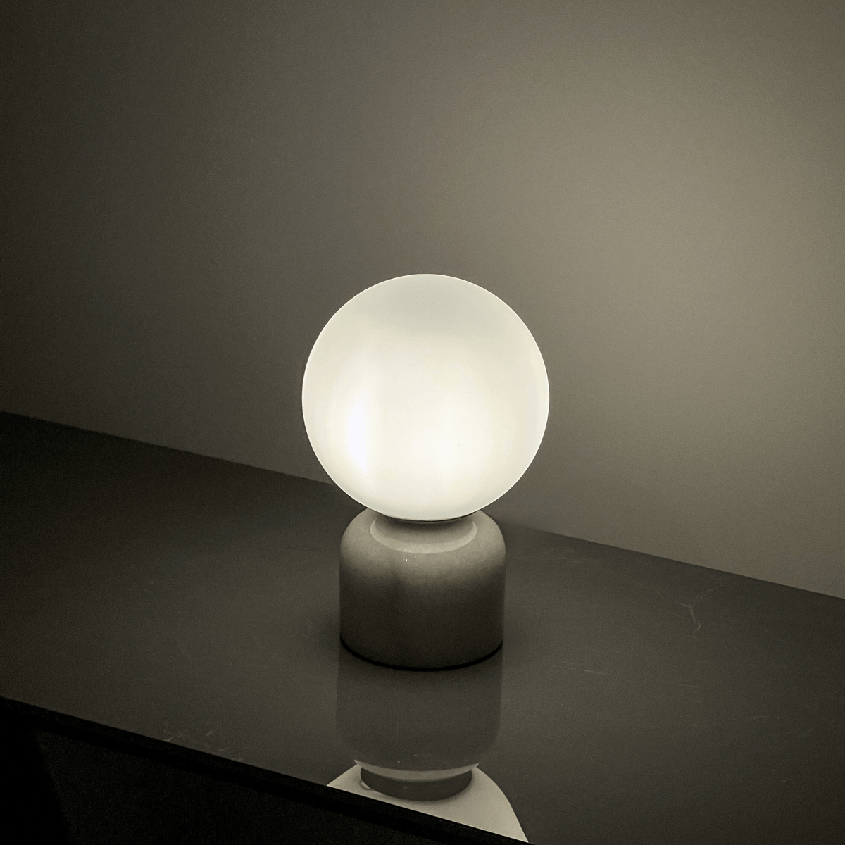 Nordic Marble Glass Ball Decorative Table Lamp | Lumin – Lumin Lighting